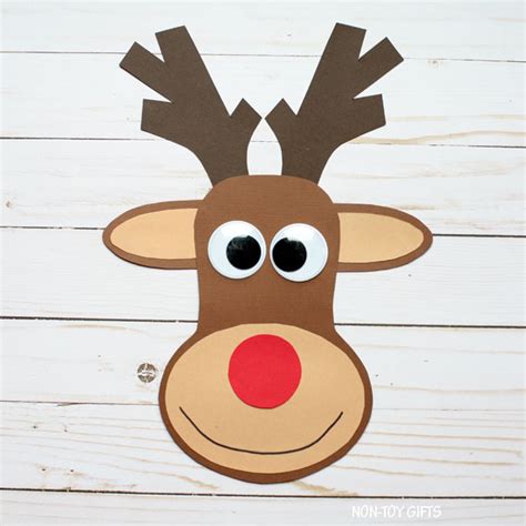 Printable Reindeer Craft Template